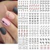 Nail Art Stickers Spring And Summer Series Small Fresh Natural Flowers And Grass Watermark Nail Stickers