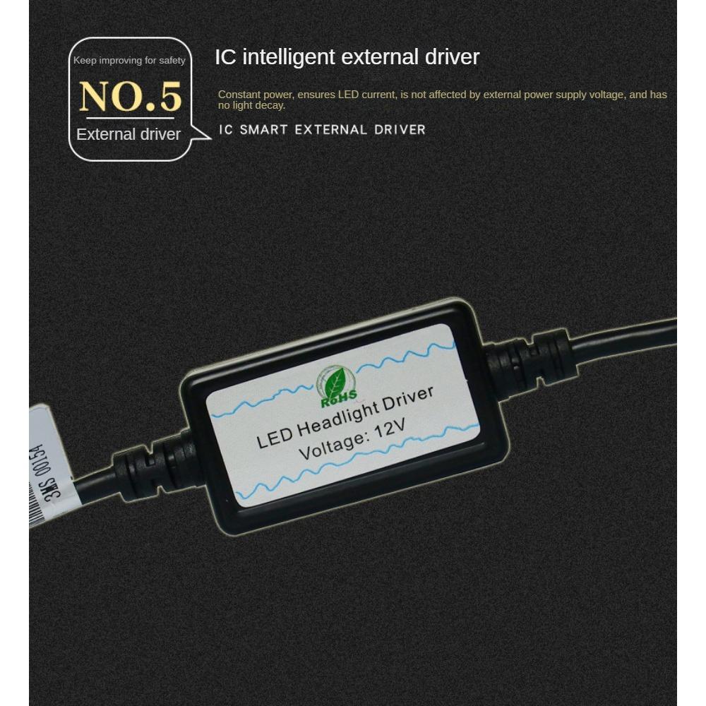 T6 трехцветная автомобильная светодиодная фара, фара дальнего и ближнего света, встроенная фара, золотой свет, противотуманные фары H1 H7 H11