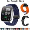 22mm Magnetic Silicone Strap For Amazfit Bip 6 5 5 Unity/GTR 2 3 4 Breathable For Amazfit Stratos/Balance/Pace Sports Wrist Belt