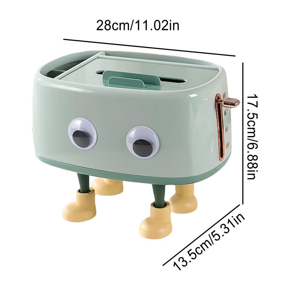 Милый мультяшный держатель для салфеток для лица, декоративная коробка для салфеток, многофункциональный органайзер для салфеток в машину, аксессуары