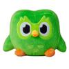 Kawaii Duolingo Зеленая Сова Мягкая Игрушка Плюшевая Игрушка Duo The Owl Мультфильм Аниме Сова Кукла Мягкая Мягкая Игрушка Животное Детский Подарок На День Рождения