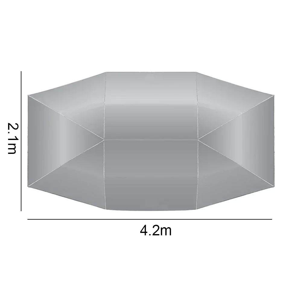 Car Sunshade, Roof Sunshade, Outdoor Parking Shed, Folding Rainproof and Rain Proof Small Car SUV Umbrella Style Car Tent