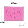 Music Theme Guitar & Notes Fondant Silicone Mold for Cake and Chocolate Decoration