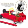 Jack Front Wheel Swivel Floor Caster Wheels Heavy Duty Casters Steel Horizontal for Garage