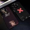SINGER The Kid L-Laroi Phone Case For iPhone17,16,15,14,13,12,11,Pro,MAX Gray Matte Silicone Black Cover