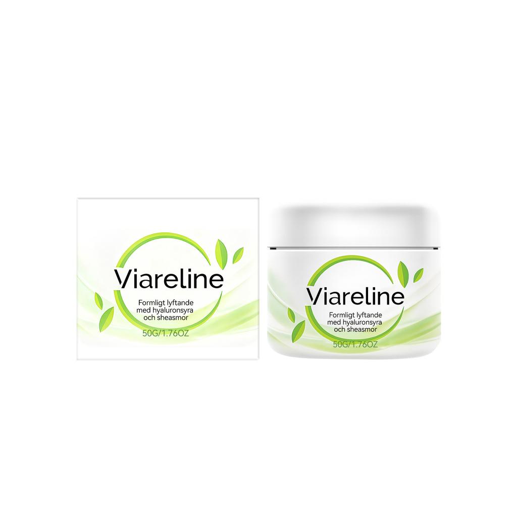 VIARELINE Skin Moisturizing Cream Smooth and Silky Texture Face Moisturizer Easy Application Smooth Skin Hydrating Cream 50g