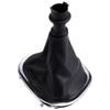 Car Shift Knob Dustproof Boot Gear Lever PU Leather Protective Cover For Renault Trafic III Opel Vivaro Fiat Talento