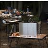 Stove Windscreen Camping Portable 8/10/12 Piece Stove Hood Folding Outdoor Picnic Burner Windscreen Protection