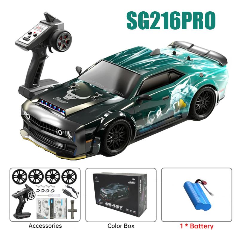 AAYD1 ZLL SG216MAX/SG216PRO 1:16 Brushless High-speed 4WD Remote Control Car With LED Light