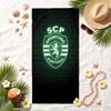 Sporting Clube de Portugal Soft Beach Towel Stylish Beach Pool Towel for Summer Seaside Vacation Travel