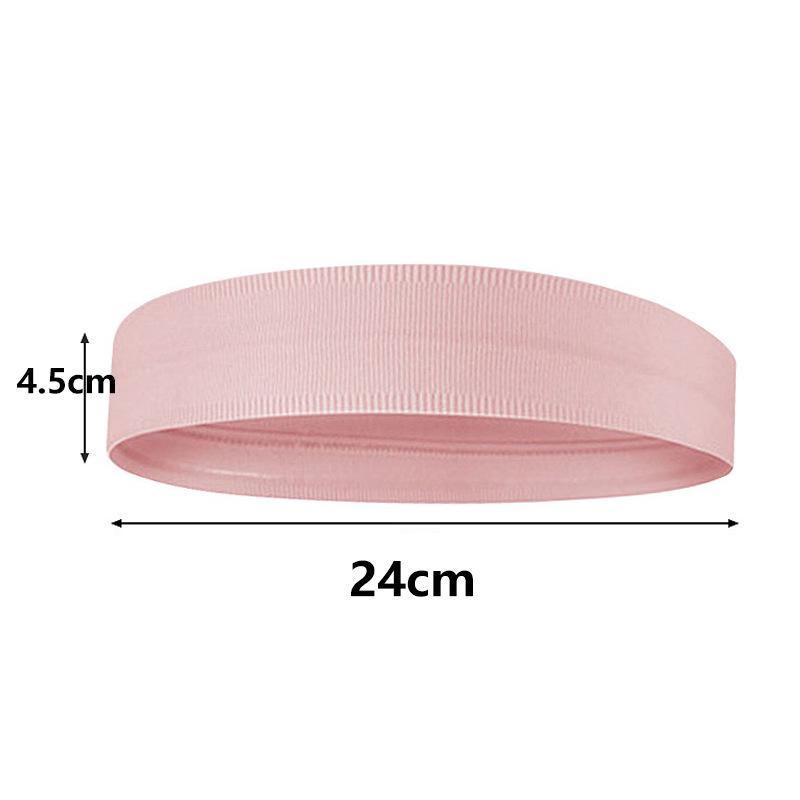 Дышащая Нескользящая Силиконовая Спортивная Повязка на Голову для Мужчин и Женщин - Высокая Эластичность, Влагоотводящая для Йоги, Фитнеса и Бега.