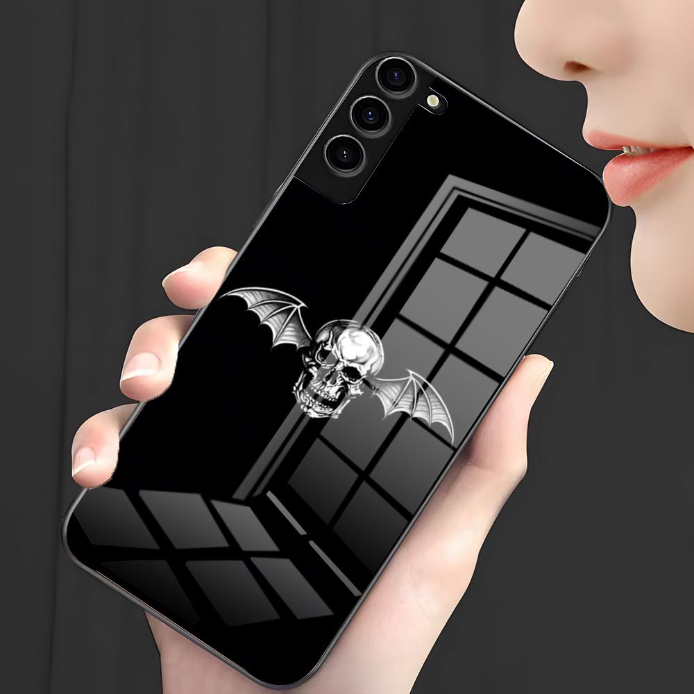 Чехол для телефона A-Avenged Sevenfold для Samsung A25 A13 A33 5G A54 A36 A35 A56 A52 A14 Ударопрочный стеклянный чехол