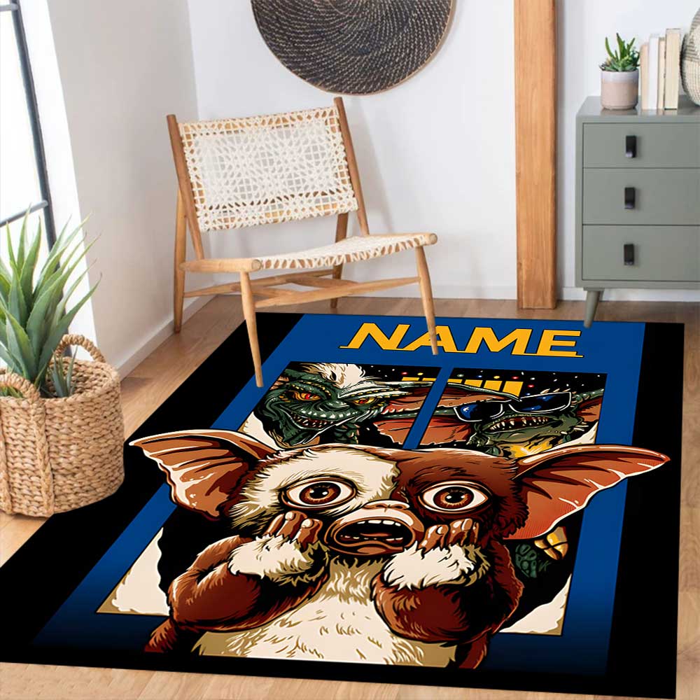 Warner Bros. Works (53) Customize your name rug, office chair cushion, home bedroom living room gift.