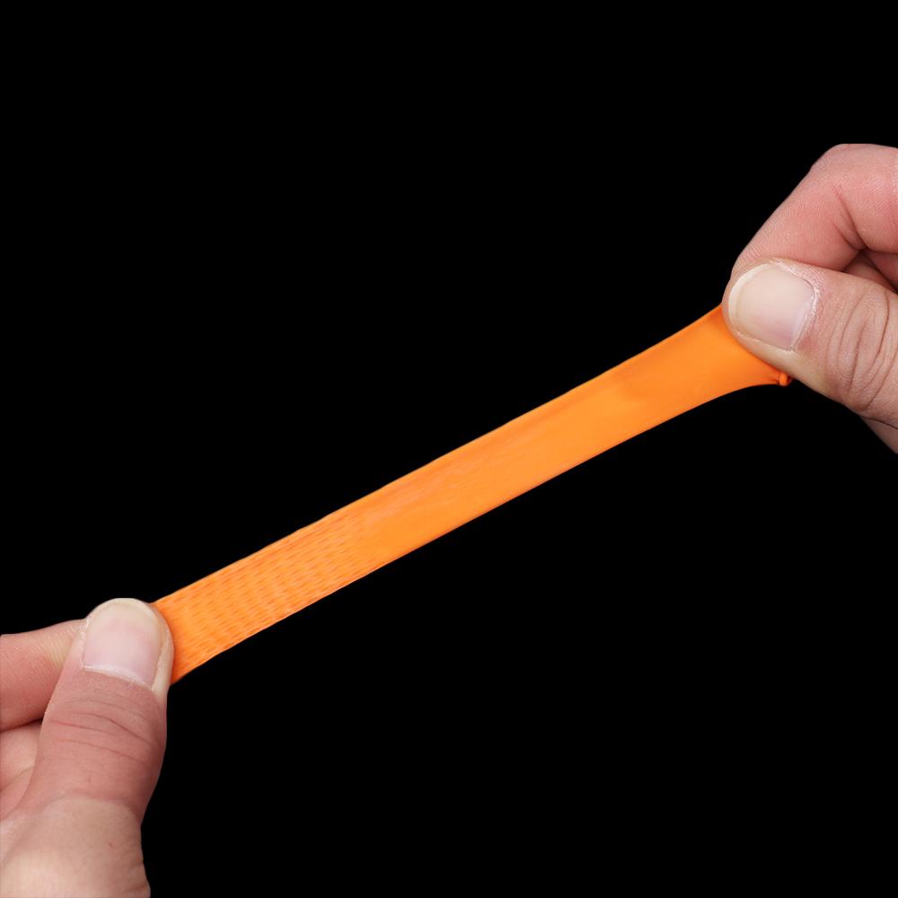 100PCS Finger Cots Orange Reusable Natural Rubber Latex Non-slip Finger Cover Fingertip Protector Industry Gloves Nail Art Tool