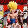 5pcs Dragon Ball figurines Super Saiyan quirky statues Vegeta Kame Sennin Broly dynamic fitness doll desktop decoration toy gift