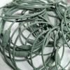 20PCS color paint wire rope 25 colors manufacturer wholesale key ring chain DIY tag cartoon key lanyard accessories