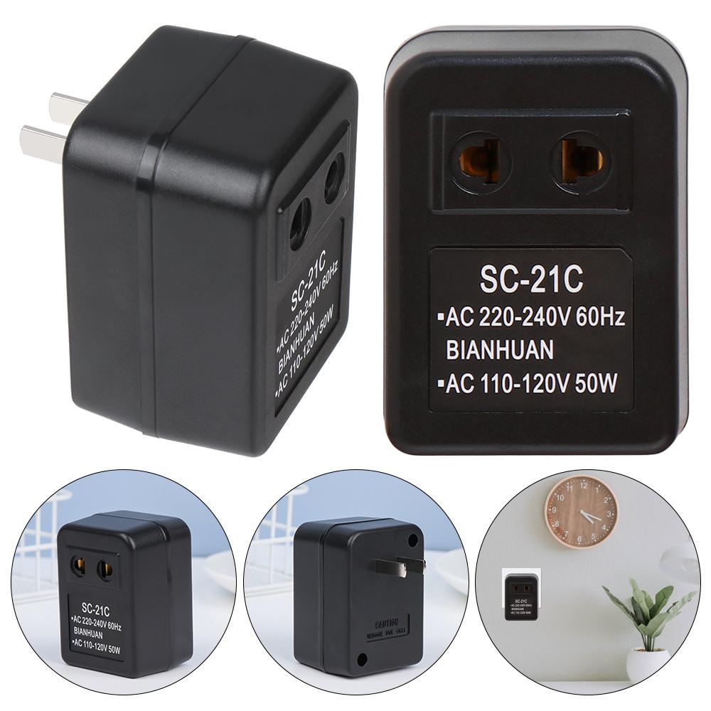 NEW Transformer Step Down 10W US AC 220V To 110V Voltage Converter Travel Adapter