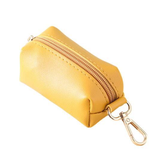 Держатель для сумки с выдвижной металлической клипсой. Гладкая молния для удобного использования. Портативное хранение.