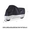 Universal Motorcycle Cover All Season 210D Oxford Waterproof Motorbike Covers with Lock Holes