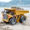Самосвал Huina 1540 Rc 1:18 6 каналов 2.4G сплава дистанционного управления самосвал 4WD строительная машина игрушки машина модель автомобиля для мальчика