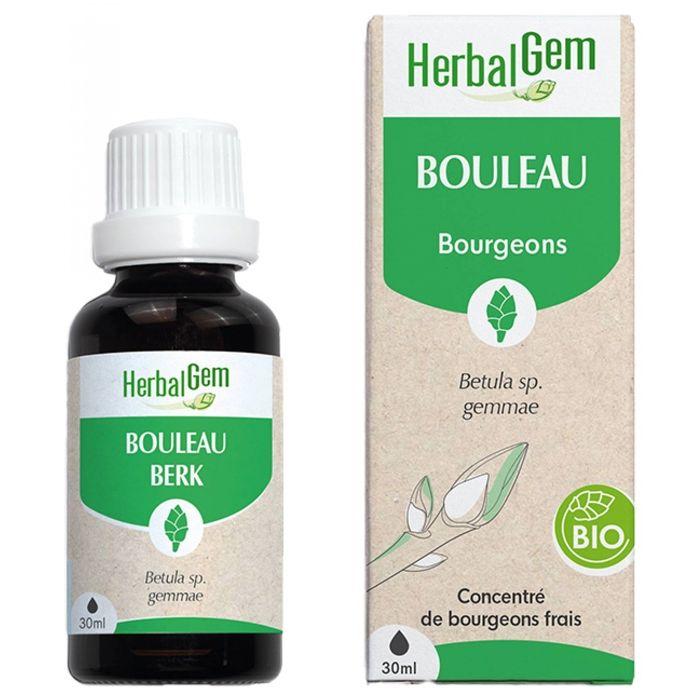 Macérat Concentré - Herbalgem - Bouleau Bio - 30ml - Sans Conservateur - Pour Tous Types De Peau