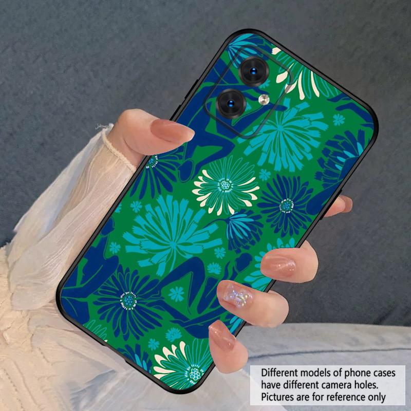 Цветы и Женщины Для Motorola Moto G 04 G05 G14 15 24 34 35 54 55 75 84 85 Edge 40 50 Fusion 60 Fusion силиконовый мягкий чехол для телефона