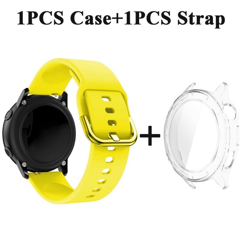 Чехол для ПК + силиконовый ремешок для часов Xiaomi Watch S4 /S4 ESIM Release Soft Sports Strap Shell Watchband Case Cover