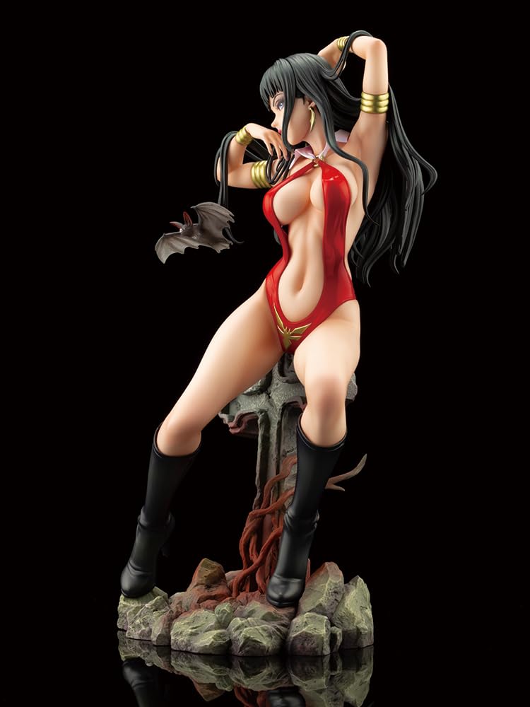 Kotobukiya Vampirella Ужас Bishoujo Вампирелла Масштаб ПВХ Фигурка 1/7 Предварительно раскрашенная