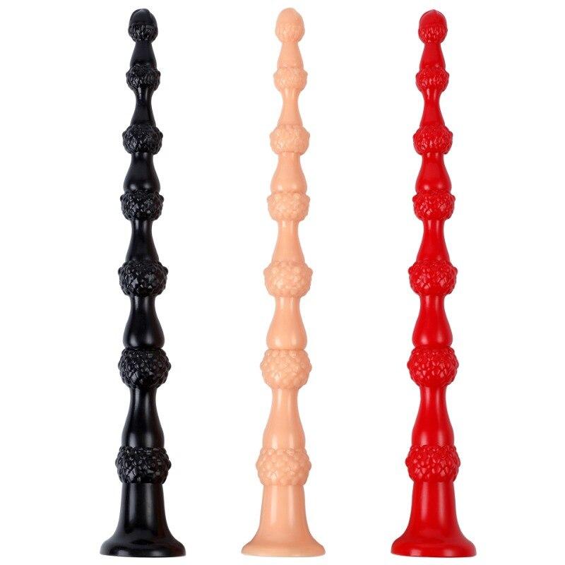 54 см Анальная пробка Анальный расширитель Фаллоимитатор для взрослых Секс-игрушки Фистинг Ремень на члене Большой член Реалистичный пенис Привязка для геев БДСМ ПВХ