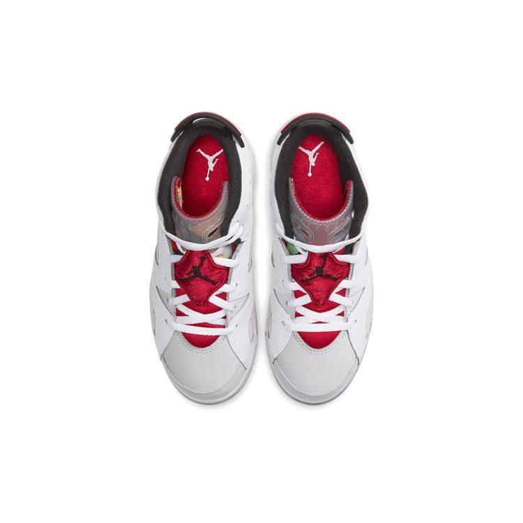 Jordan Air Jordan 6 Retro Neutral Grey Средние Детские Баскетбольные Кроссовки Детские 384666-062