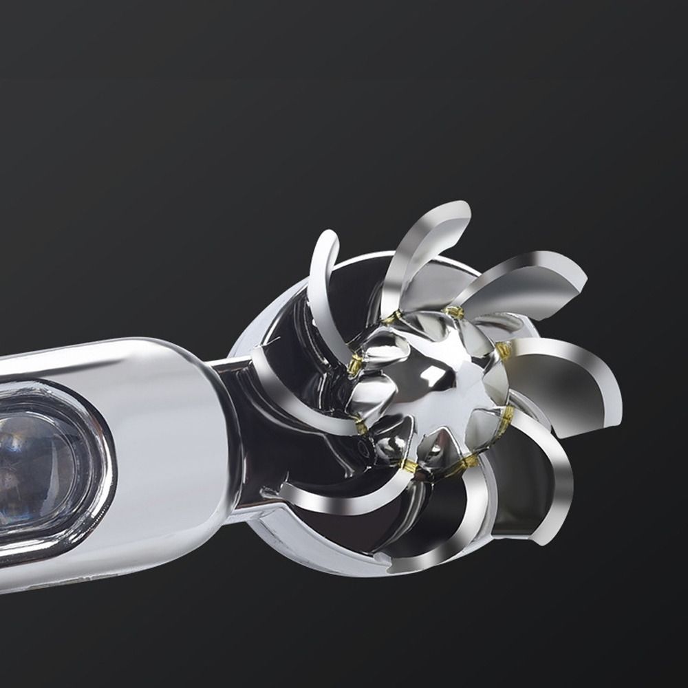 Дневной ходовой огонь от энергии ветра, Автомобильная декоративная лампа с предупреждающим эффектом для безопасной езды, Креативная, с бесследным клеем