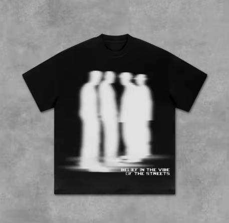 2026 Summer Unisexs Mj Michael Jackson Printed Short Sleeve Unisexs And Unisexs Fashion Hip Hop TShirt Fan Gift