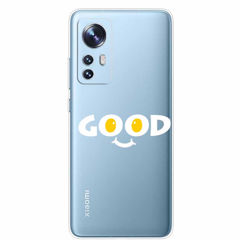 For Xiaomi 12T Case Clear Bumper Soft TPU Phone Cases for Xiaomi 12T Pro 5G Silicone Cover 6.67'' 12 T Transparent Slim Fundas