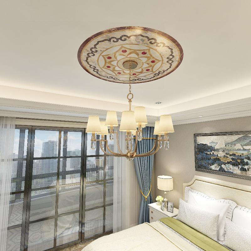 1 шт. паркетная наклейка на стену, украшение дома, обои, гостиная, потолочные светильники, наклейки, самоклеящиеся потолочные наклейки, водонепроницаемые