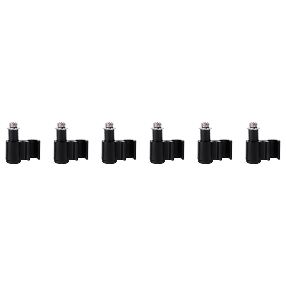 6pcs Aluminium Alloy Bike Oil Tube Fixed Seat Wire Trap Practical Bicycle Accessory