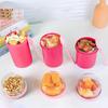 with Spoon Breakfast Cup Dressing Holder Yogurt Container Convenient Fruit Cup  School