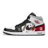 Jordan Air Jordan 1 Винтажные Баскетбольные Кроссовки Мужские Средние Красный/Белый 852542-100(Команда56-)