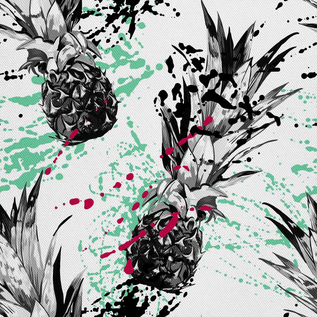 Outdoor Dekostoffe Oxford - Motiv Ananas Art. I Dx114