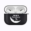 Взрывозащищенный защитный чехол для AirPods Pro с чертями для AirPods 1 / 1-го поколения 1-го поколения Bluetooth мягкий чехол
