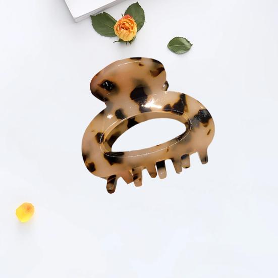 Мини-заколка для волос для женщин и девочек, противоскользящая заколка с леопардовым принтом, сильный коготь, контрастный цвет, коготь для волос, заколка-краб, шпилька для укладки, зажим для волос, аксессуары для волос