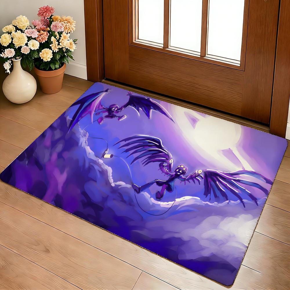 M-Murder Drones Floor Mat Cozy Flannel Soft Thick Non-Slip Mat For Living Room Bedroom Kitchen Decor Rugs