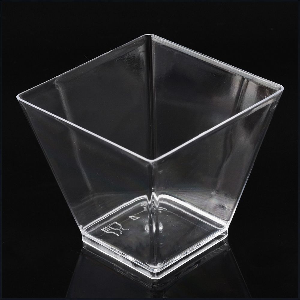 DIY Transparent Party Supplies Bakeware Dessert Cup Pastry Tools Disposable Cups Mousses