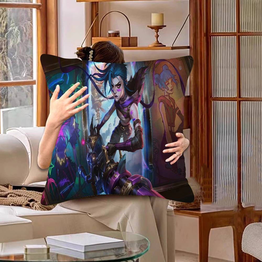 Game J-Jinxs Cushion Cover Car Throw Pillow Case For Sofa Car Christmas Gift 40X40Cm 45X45Cm