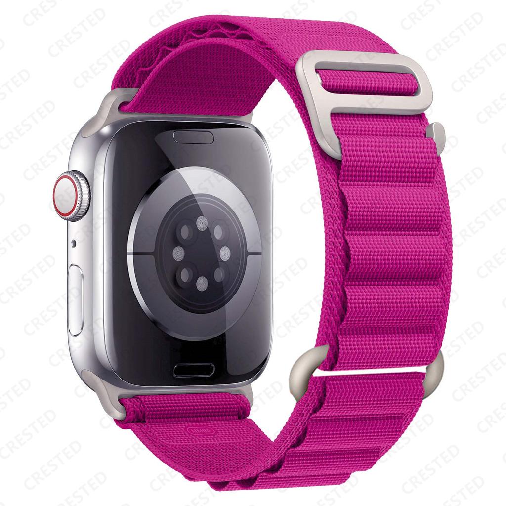 For Apple watch Ultra2 band 49mm 40mm 44mm 45mm 46mm 42mm 41mm Alpine loop Correas bracelet iwatch series 9 7 8 se 3 10 11 Strap