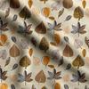 Leaves Print,  Cotton Cambric, Quilting Fabric Sold by The Yard 42 Inch Wide, Medium Weight Cotton Fabric,