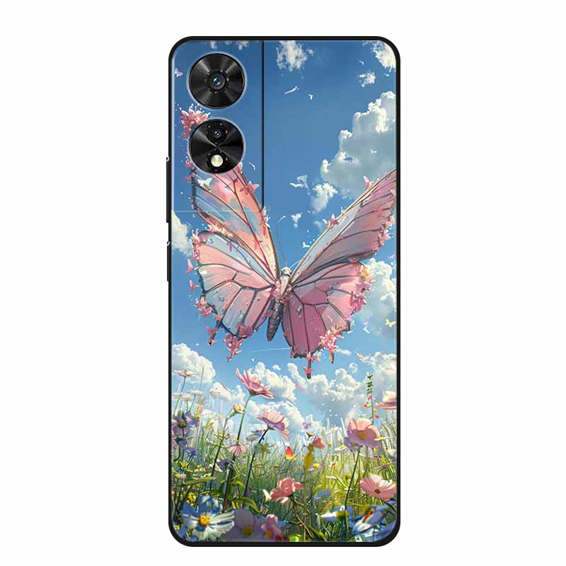 Мягкий силиконовый чехол для TCL 505 Чехол Модный Крутой ТПУ Защитный задний чехол для телефона TCL 505 Чехол Funda для корпуса TCL505