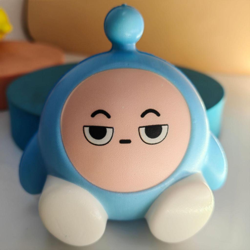 Стакан-неваляшка с песком в виде яйца собаки шиба-ину: Забавная игрушка для декомпрессии