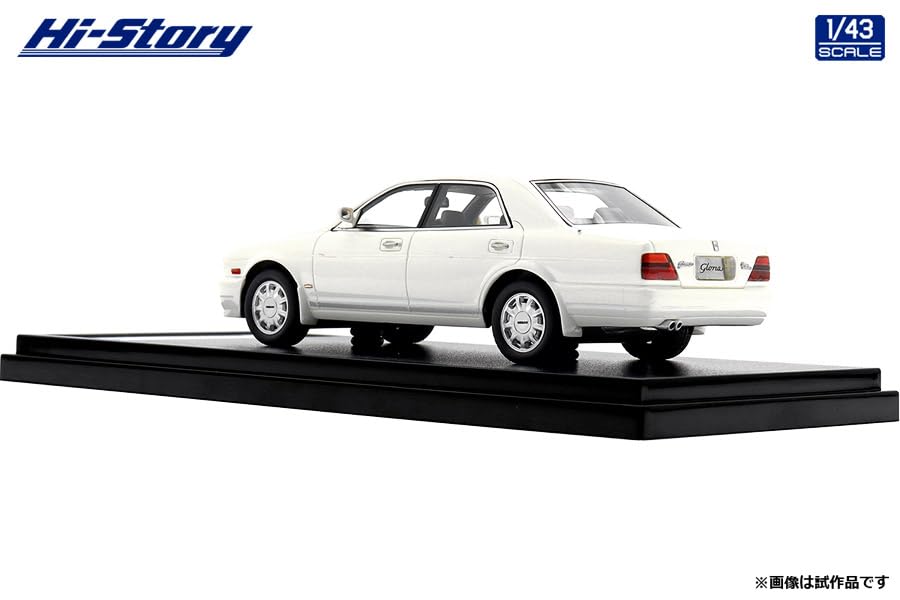 Hi Story Scale Nissan Gloria V30 Twin Cam Turbo Gran Turismo Ultima Модель в чисто белом цвете 1/43 (1991)