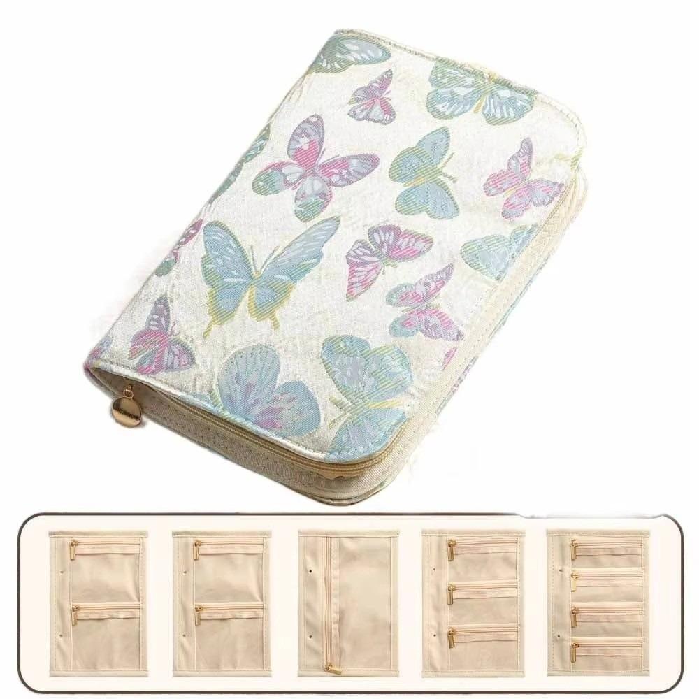 Anti-oxidation Grid Necklace Binder Storage Book Jewelry Storage Bag  for Jewelry Organizer