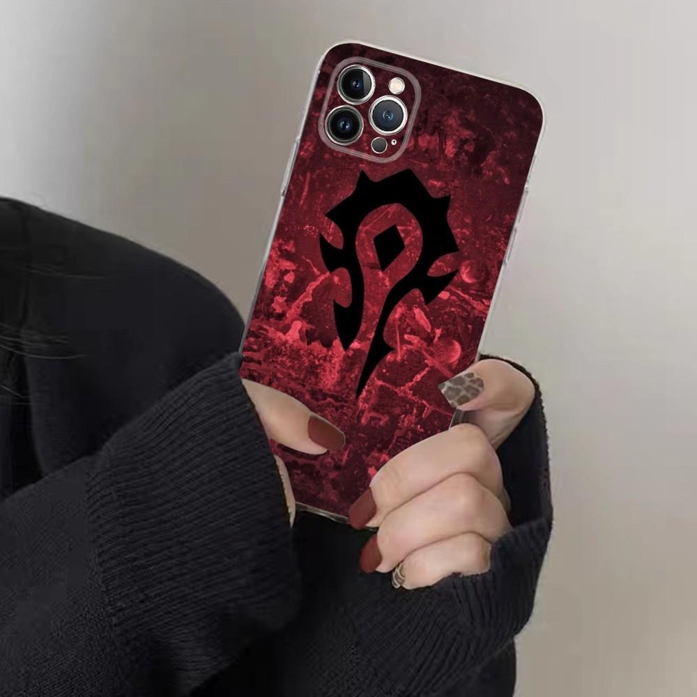 Чехол для телефона W-World Of W-Warcraft для IPhone 16 15 8 7 6 6S Plus X SE XR XS 14 11 12 13 Mini Pro Max